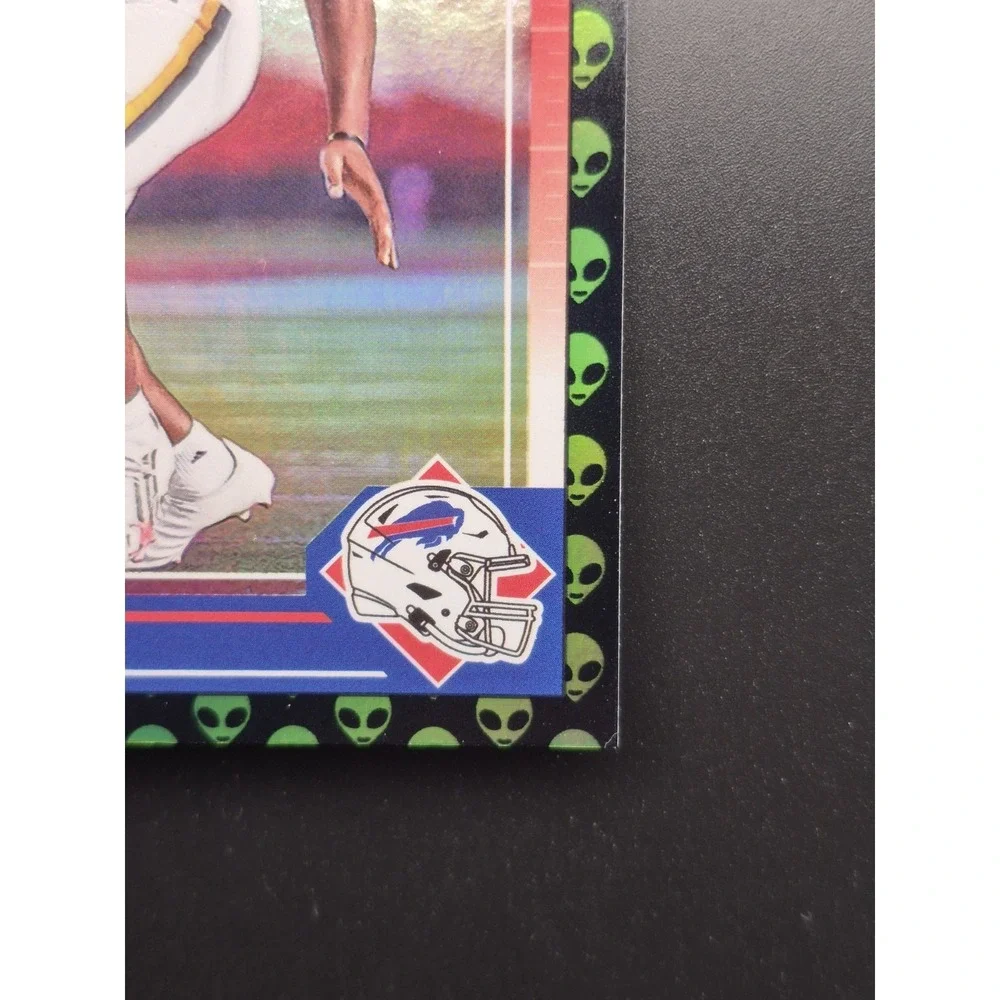 2024 Score Frank Gore Jr. #395 Extraterrestrial Alien (RC) SSP Buffalo Bills
